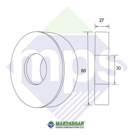 Z MAKAS KULAK PULU 60 MM DÜZ