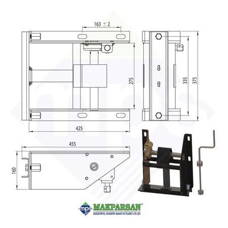STEPNE YERİ HALATLI DORSE 335