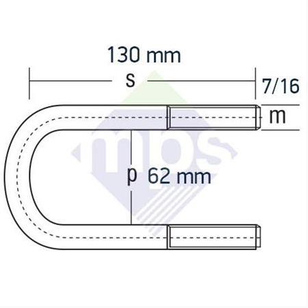 LEVEND ÖN BAĞLANTI 7/16x62x130