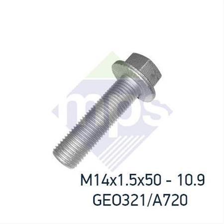 M14x1.5x50 ŞASİ CİVATASI FLANŞLI TIRTILLI TAM DİŞ 10.9 / 06028158915