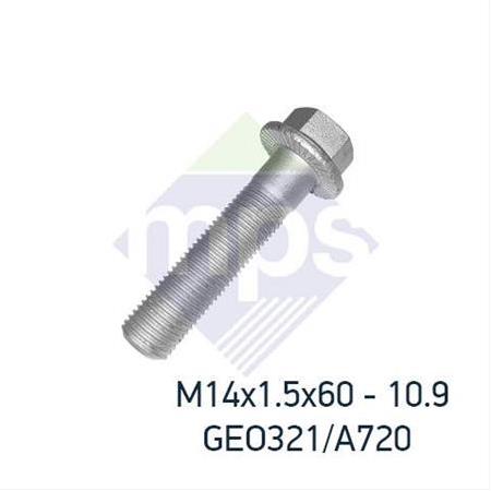M14x1.5x60 ŞASİ CİVATASI FLANŞLI TIRTILLI 10.9 / 06028158917