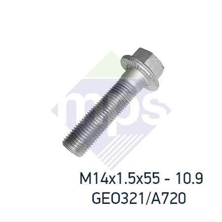 M14x1.5x55 ŞASİ CİVATASI FLANŞLI TIRTILLI 10.9 / 06028158916