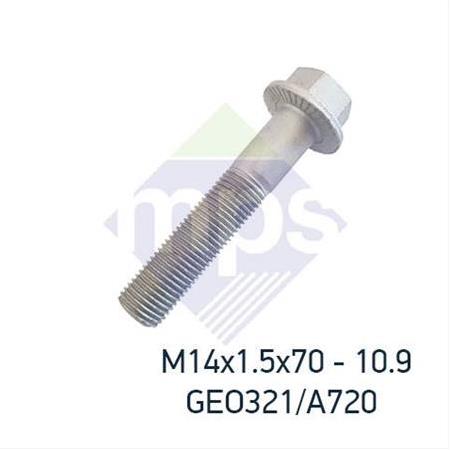 M14x1.5x70 ŞASİ CİVATASI FLANŞLI TIRTILLI 10.9 / 06028158919