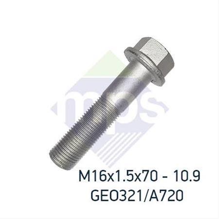 M16x1.5x70 ŞASİ CİVATASI FLANŞLI TIRTILLI 10.9 / 06028159019