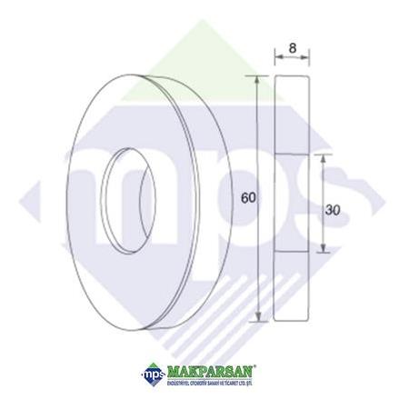Z MAKAS KULAK PULU 60 MM İNCE DÜZ