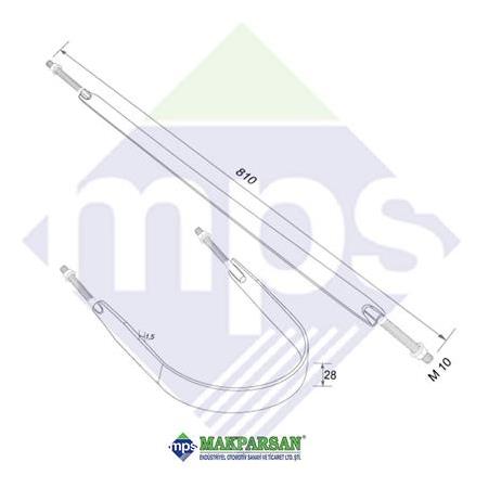 SU DEPOSU BAĞLANTI ÇEMBERİ KISA 810 MM-25/35 LİTRE
