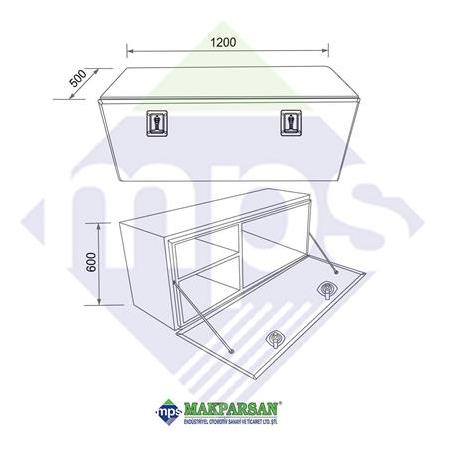 TAKIM DOLABI SAÇ 120 CM w120xh60xd50