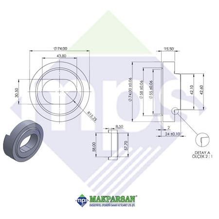 DORSE KULAK PULU AYARLI M30 BP UYUMLU / 0311323010