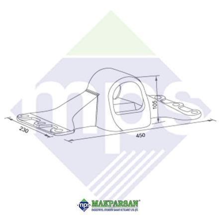 MERCEDES UYUMLU PLEYT AYAK 135