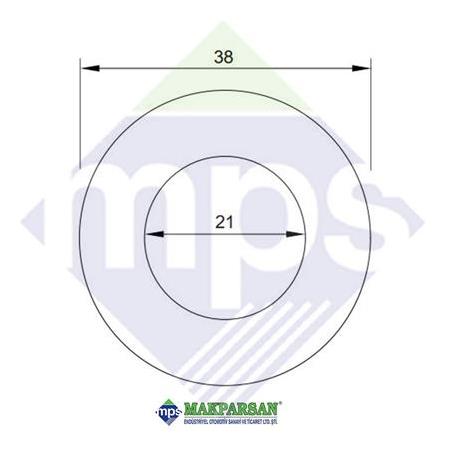 BAĞLANTI PULU M20-3/4x8 MM