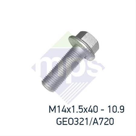 M14x1.5x40 ŞASİ CİVATASI FLANŞLI TIRTILLI TAM DİŞ 10.9 / 06028158913