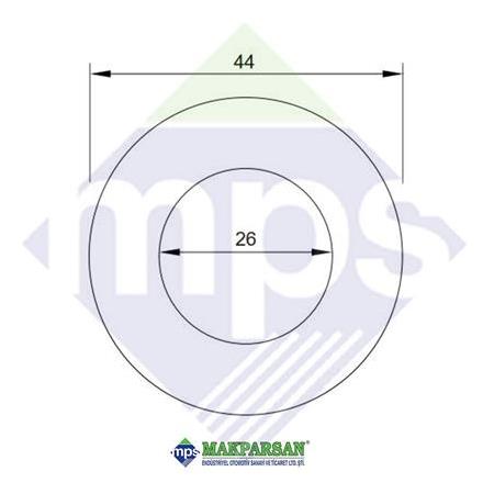 BAĞLANTI PULU M24x8MM